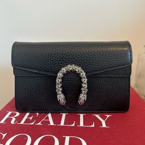 Gucci Dionysus mini bag black leather